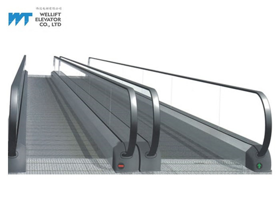 Escada rolante personalizada da caminhada movente da altura do curso com sistema ferroviário do guia da elevada precisão