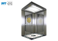 Decoração da cabine do elevador do shopping com projeto de aço inoxidável da linha fina do espelho