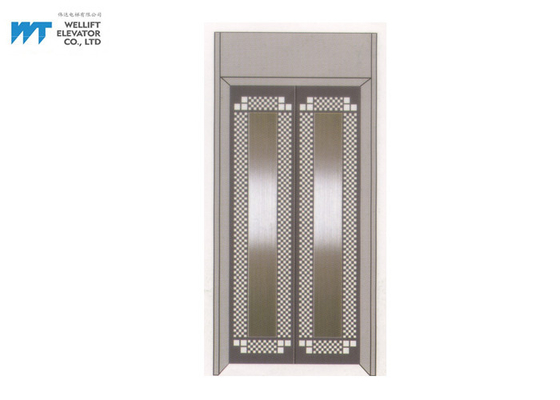 Projeto simples do elevador do elevador do passageiro, sistema de controlo decorativo da C.A. VVVF das portas do elevador