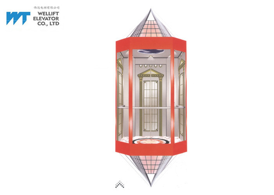 Vário design de interiores do elevador da forma, projeto nobre luxuoso da cabine do elevador