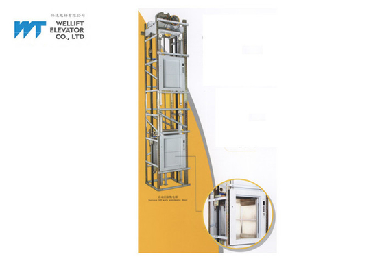 Tipo automático velocidade ≤1.0 M/S da janela da carga máxima 200KG do elevador do Dumbwaiter da porta de abertura